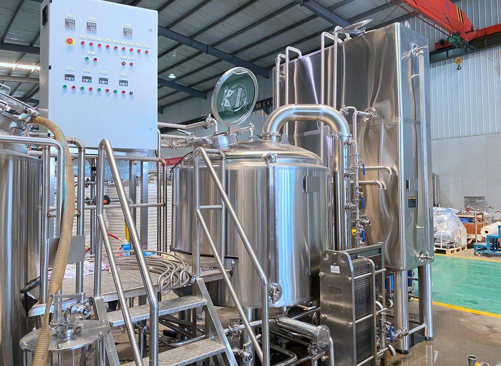 1000L Classical two vessels brewhouse(MLT+KWT)+2000L double batch customized HLT